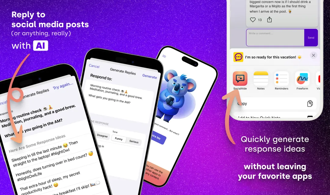 Social AIde screenshot